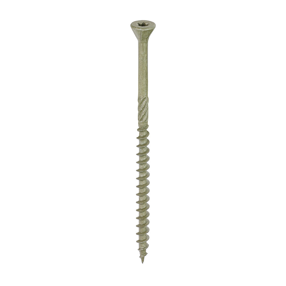 TIMCO C2 Deck-Fix Premium Countersunk Green Decking Screws - 4.5 x 80 - Image