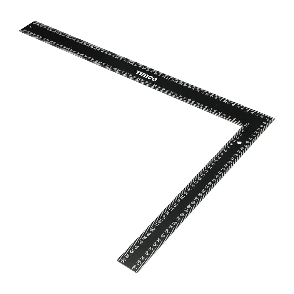 TIMCO Framing Square, Carpenters Square, L Shaped 90 Degree Square, Double Sided Right Angle Square - Image
