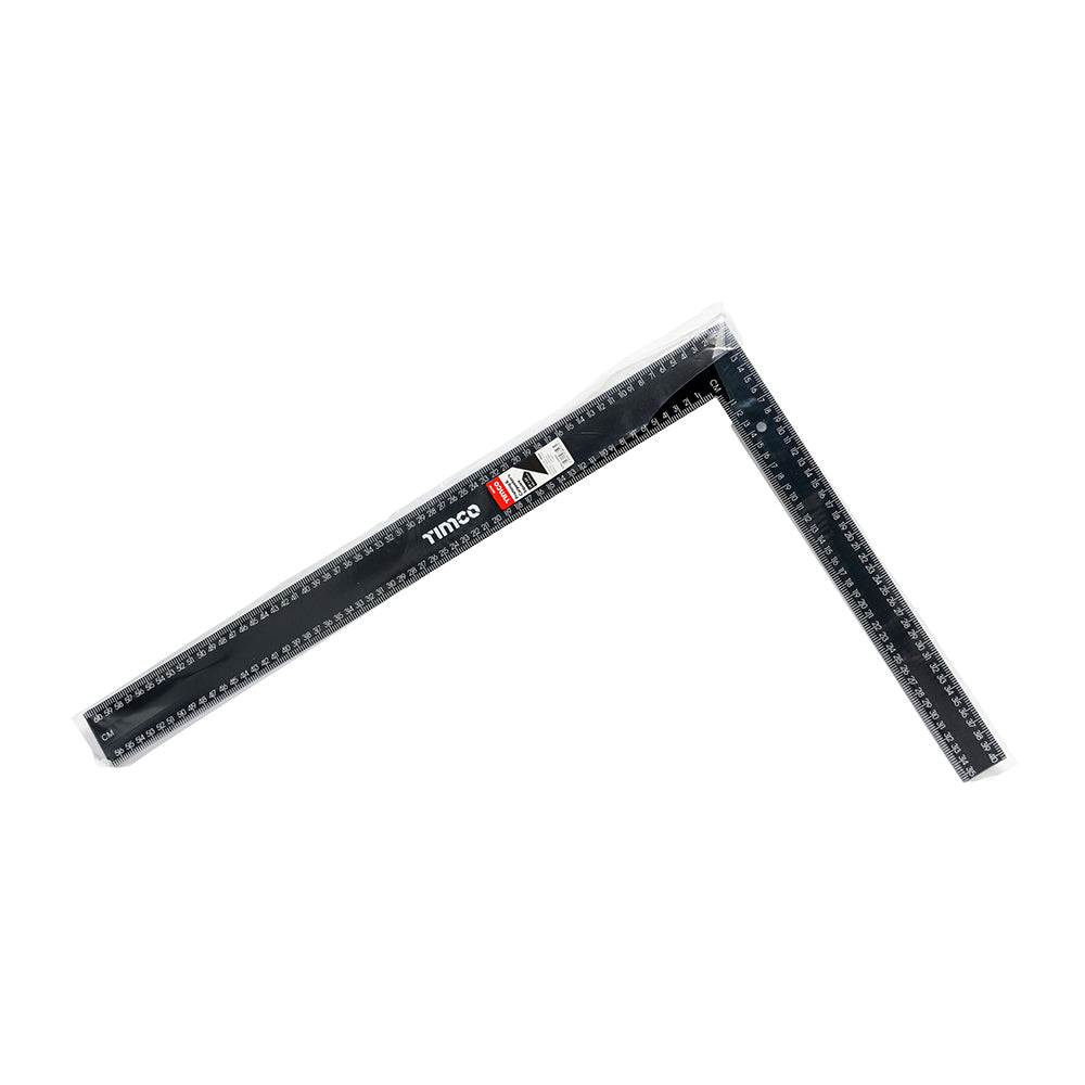 TIMCO Framing Square, Carpenters Square, L Shaped 90 Degree Square, Double Sided Right Angle Square - Image