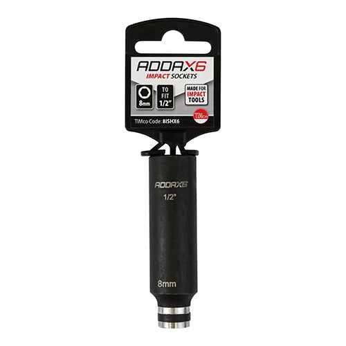 TIMCO X6 Impact Sockets - 8 x 78mm - Image