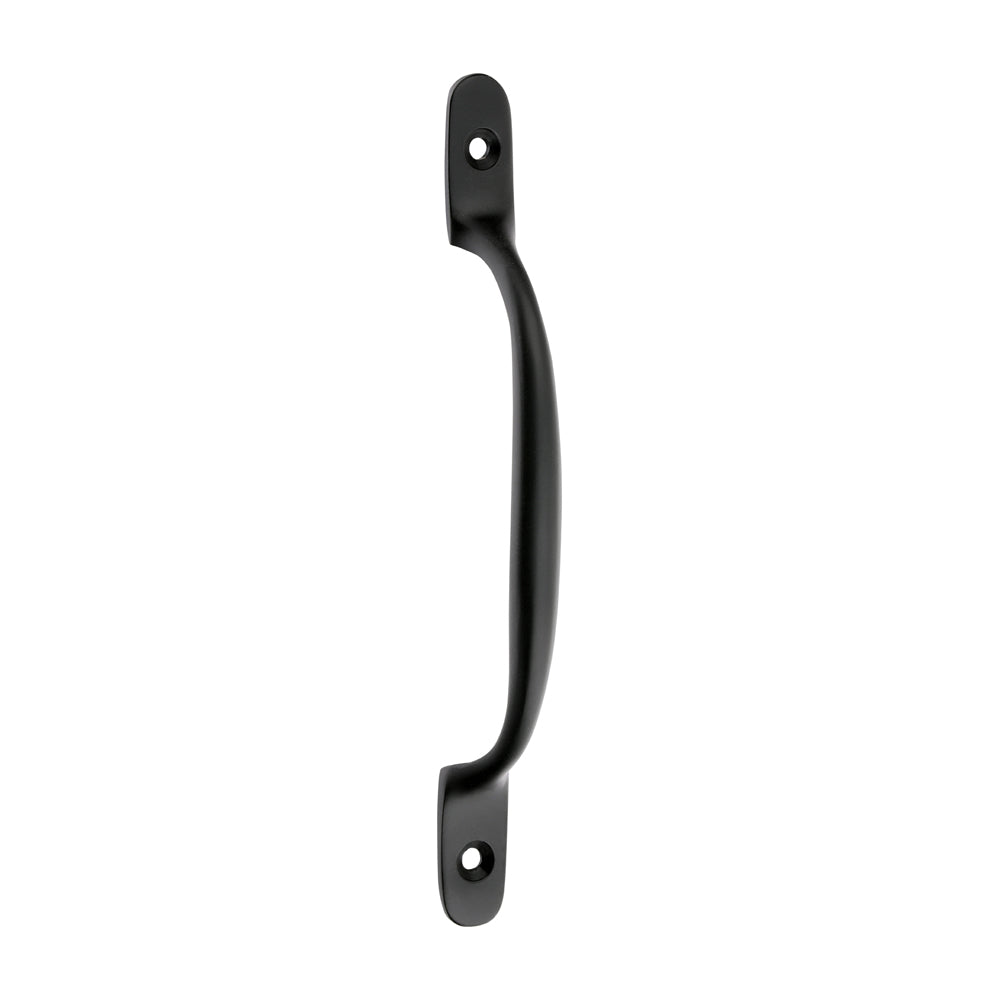 TIMCO Traditional Pattern Sash Pull Handle - Matt Black - 160mm - Image
