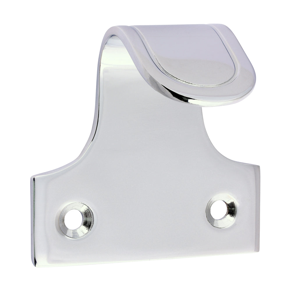 TIMCO Traditional Pattern Sash Lift - Polished Chrome - 52mm - Image