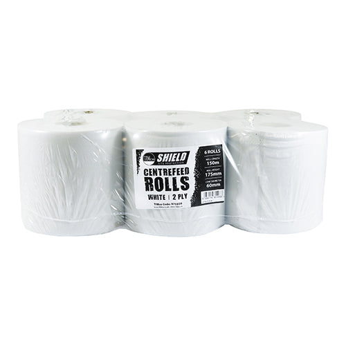 TIMCO Centrefeed Rolls - White - 150m x 175mm - Image