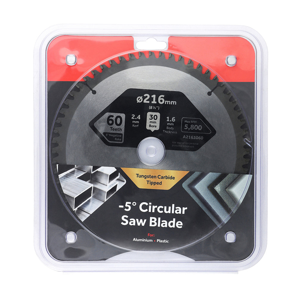TIMCO -5° Circular Saw Blade - 216 x 30 x 60T - Image
