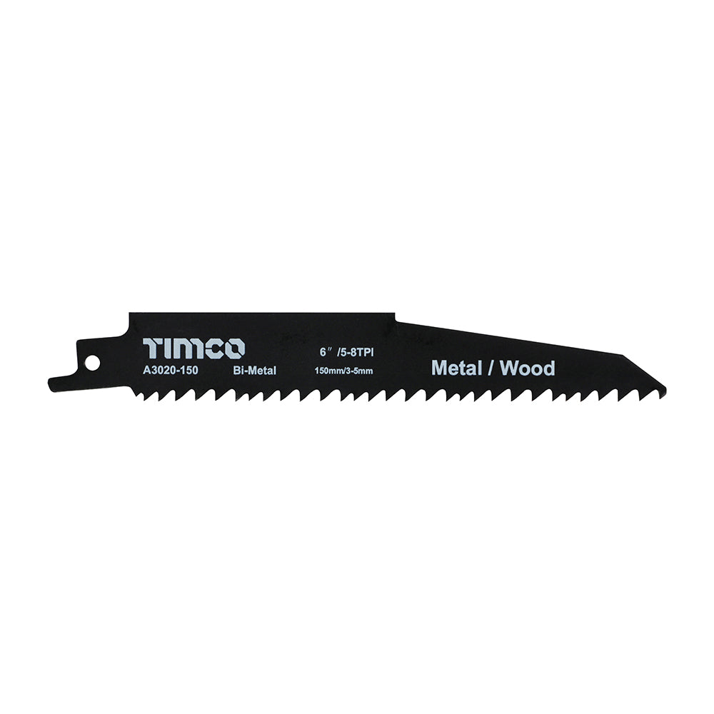 TIMCO Reciprocating Saw Blades Wood with Nails Cutting Bi-Metal - S610VF - Image