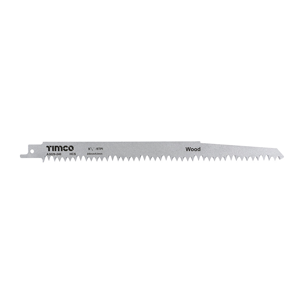 TIMCO Reciprocating Saw Blades Wood Cutting High Carbon Steel - S1531L - Image