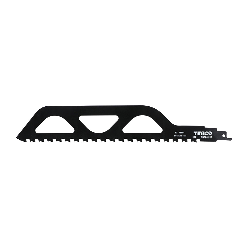 TIMCO Reciprocating Saw Blades Block / Brick Cutting Tungsten Carbide Tipped Blade - S1243HM - Image