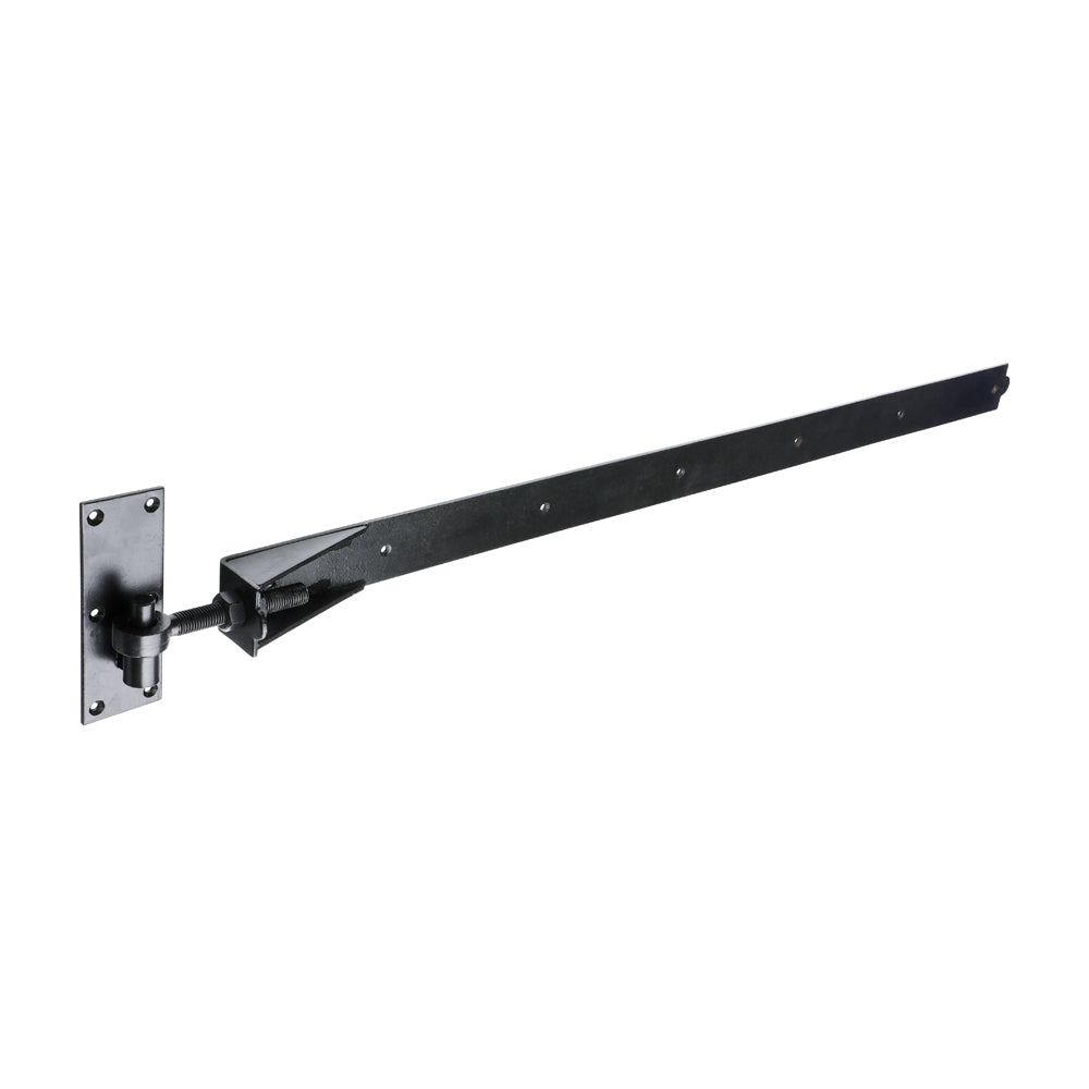 TIMCO Adjustable Band & Hook on Plates Hinges Black - 1200mm - Image
