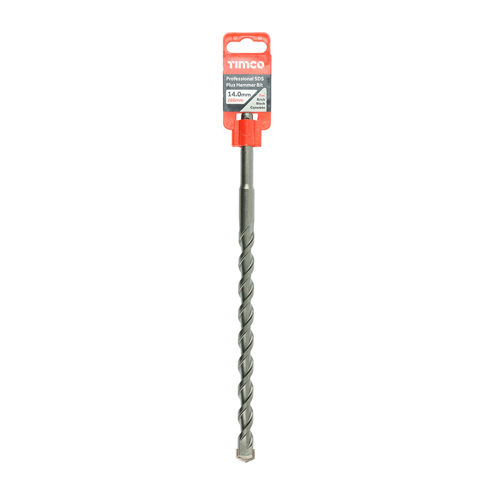 TIMCO Professional SDS Plus Hammer Bits (PGM) - 14.0 x 260 - Image