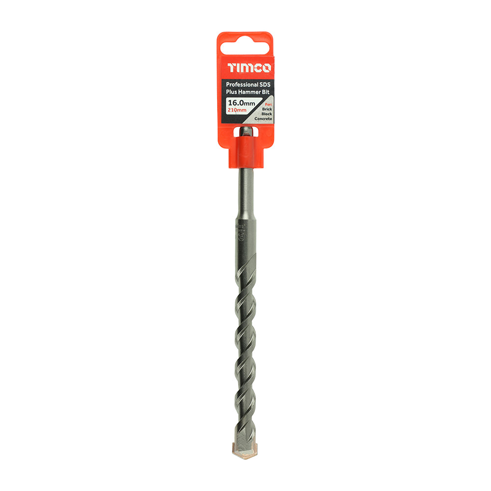 TIMCO Professional SDS Plus Hammer Bits (PGM) - 16.0 x 210 - Image