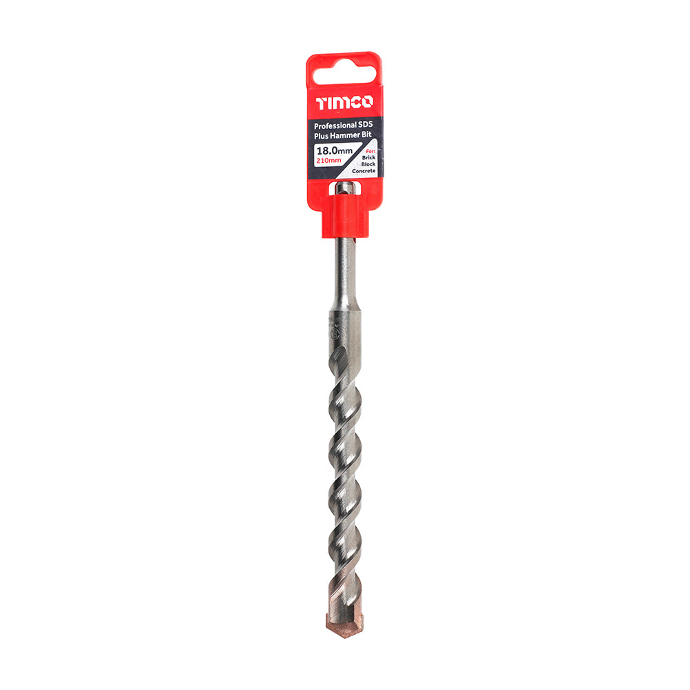 TIMCO Professional SDS Plus Hammer Bits (PGM) - 18.0 x 210 - Image