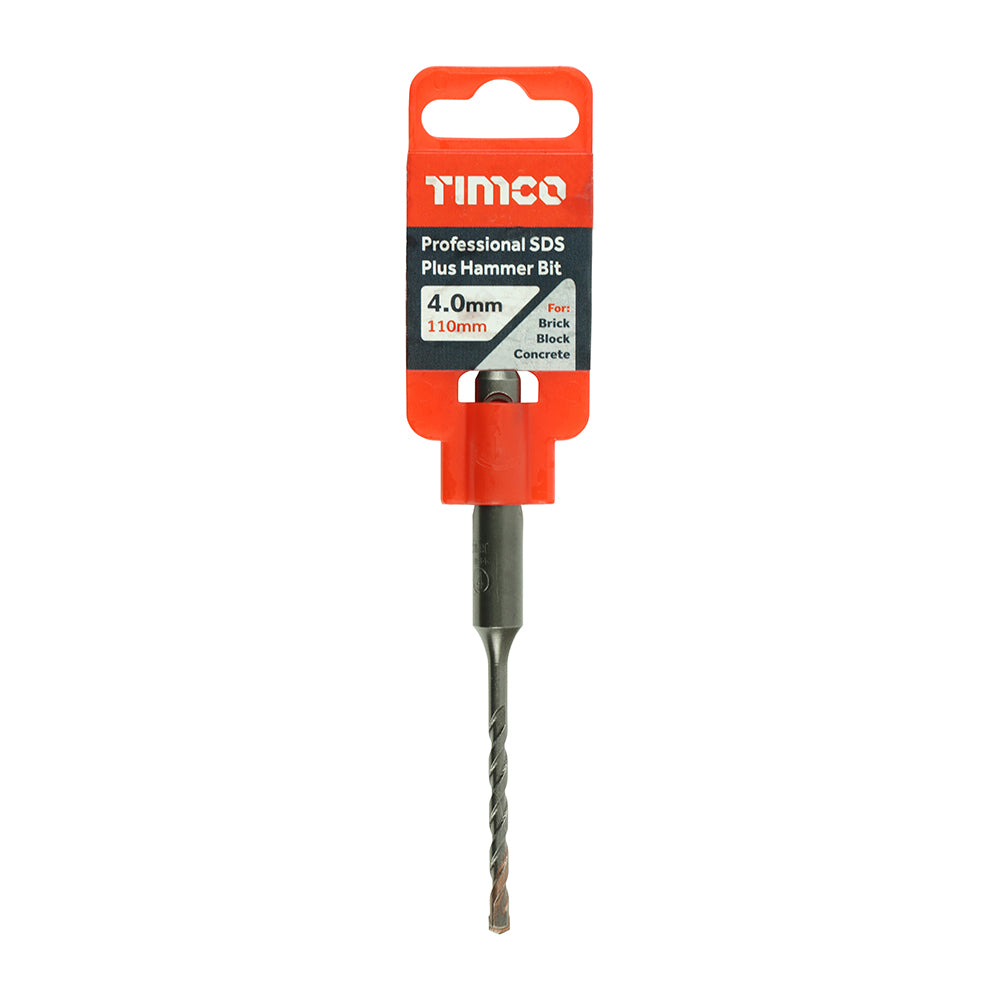 TIMCO Professional SDS Plus Hammer Bits (PGM) - 4.0 x 110 - Image