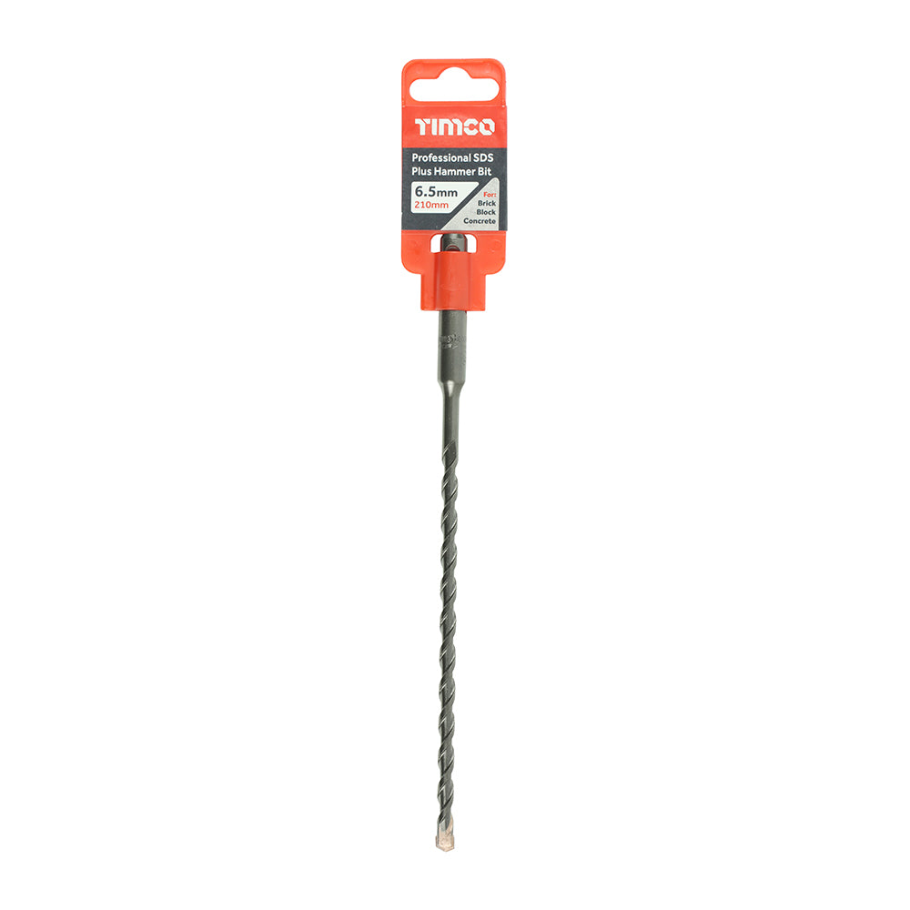 TIMCO Professional SDS Plus Hammer Bits - 6.5 x 210 - Image