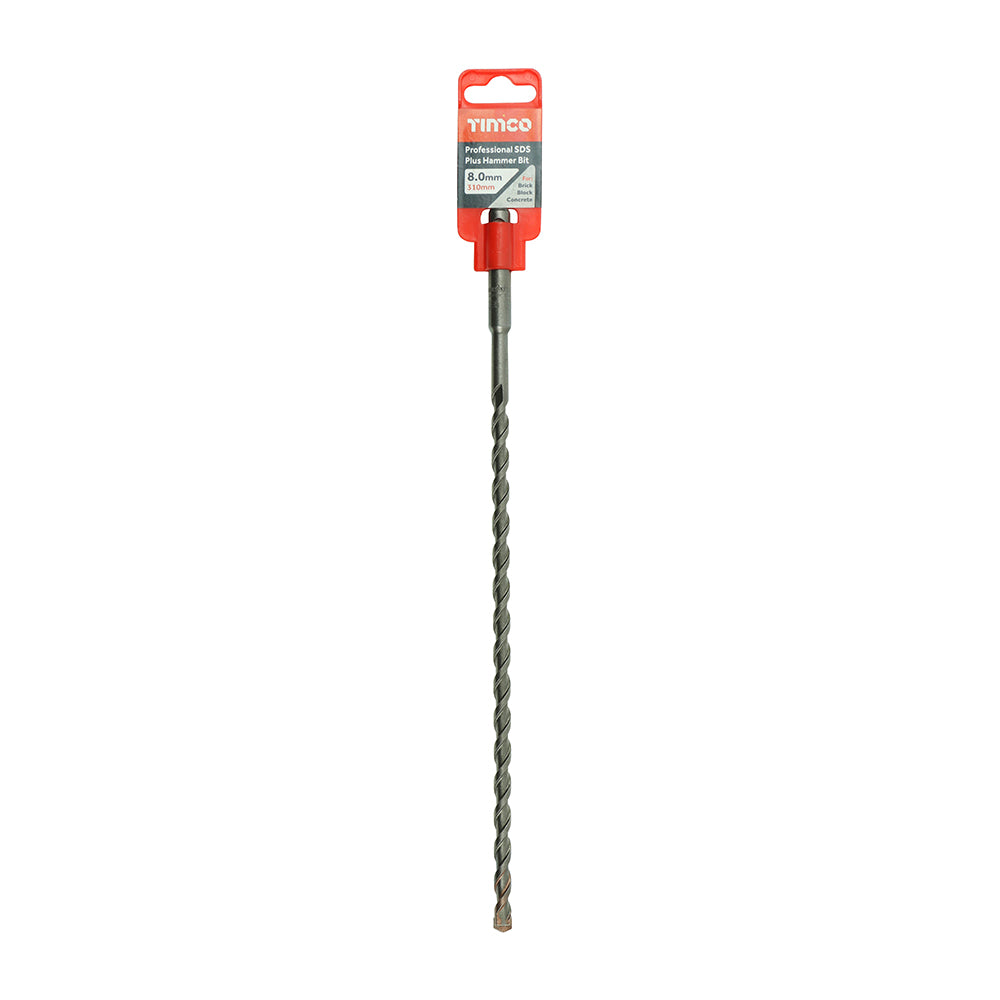 TIMCO Professional SDS Plus Hammer Bits (PGM) - 8.0 x 310 - Image