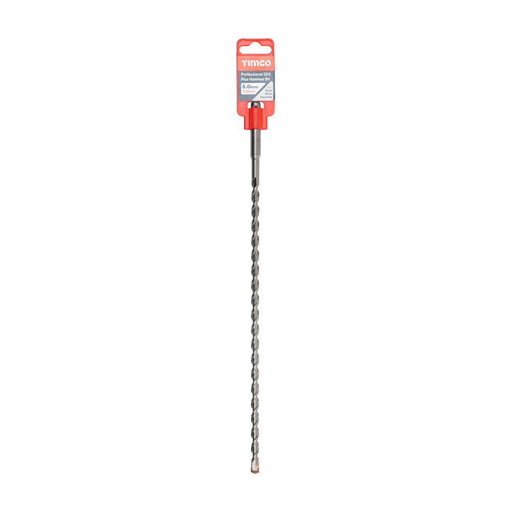 TIMCO Professional SDS Plus Hammer Bits (PGM) - 8.0 x 350 - Image