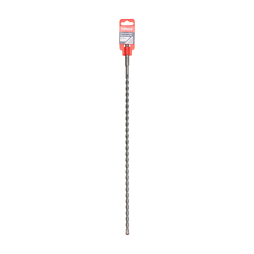 TIMCO Professional SDS Plus Hammer Bits (PGM) - 8.0 x 450 - Image