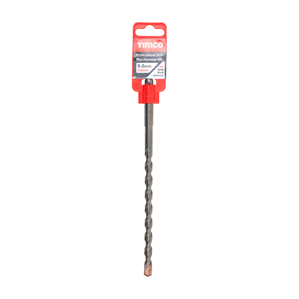 TIMCO Professional SDS Plus Hammer Bits (PGM) - 9.0 x 210 - Image