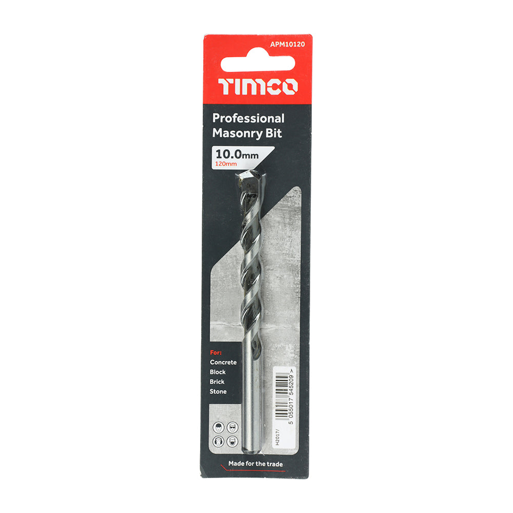 TIMCO Masonry Drill Bits - 10.0 x 120 - Image