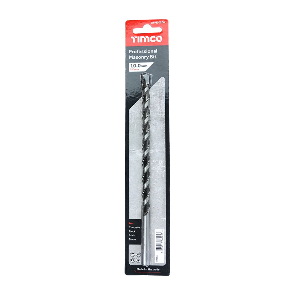 TIMCO Masonry Drill Bits - 10.0 x 200 - Image