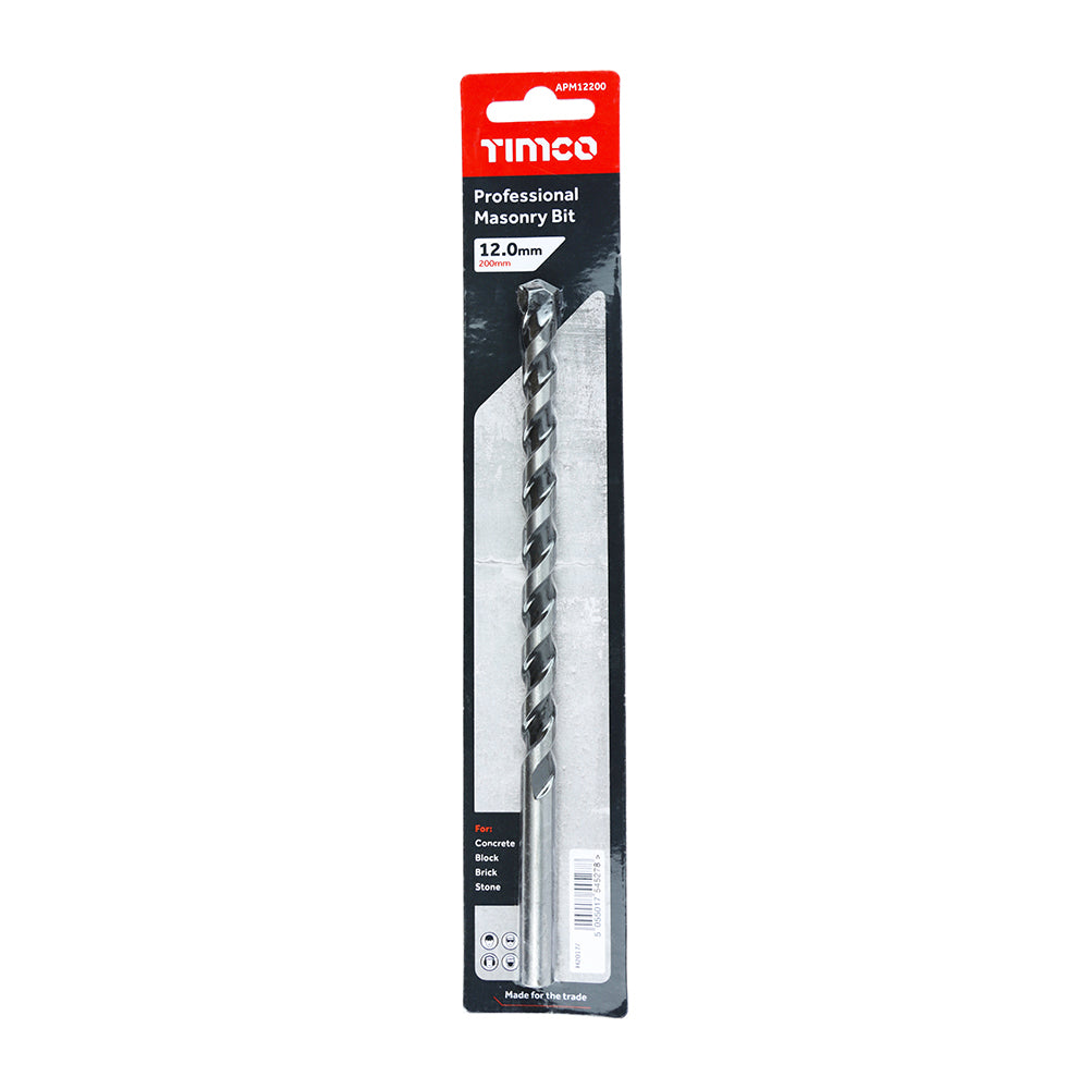 TIMCO Masonry Drill Bits - 12.0 x 200 - Image