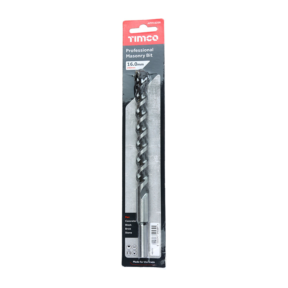 TIMCO Masonry Drill Bits - 16.0 x 200 - Image