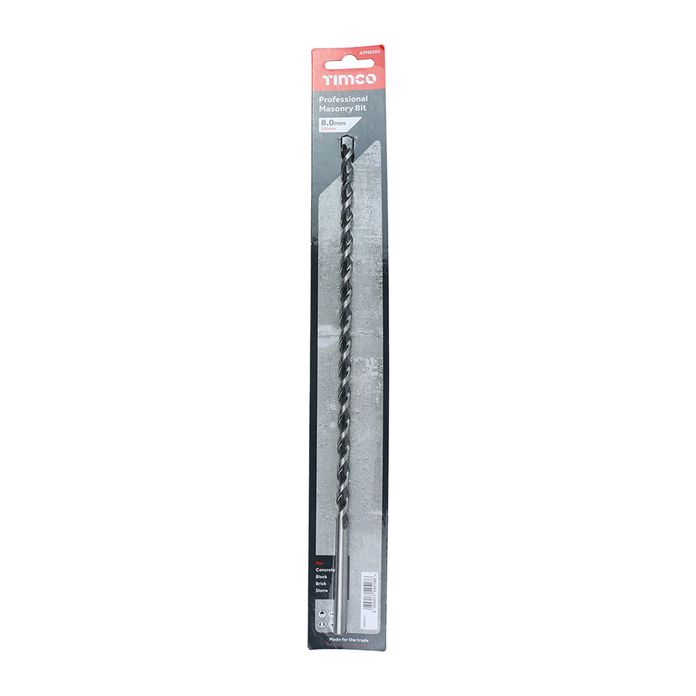 TIMCO Masonry Drill Bits - 8.0 x 300 - Image