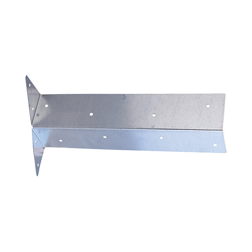 TIMCO Arris Rail Brackets Galvanised - 225mm - Image