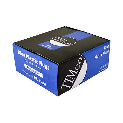 TIMCO Blue Plastic Plugs - 48mm - Image