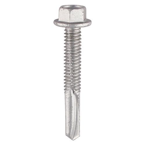 TIMCO Self-Drilling Heavy Section A2 Stainless Steel Bi-Metal Screws - 5.5 x 38 - Image