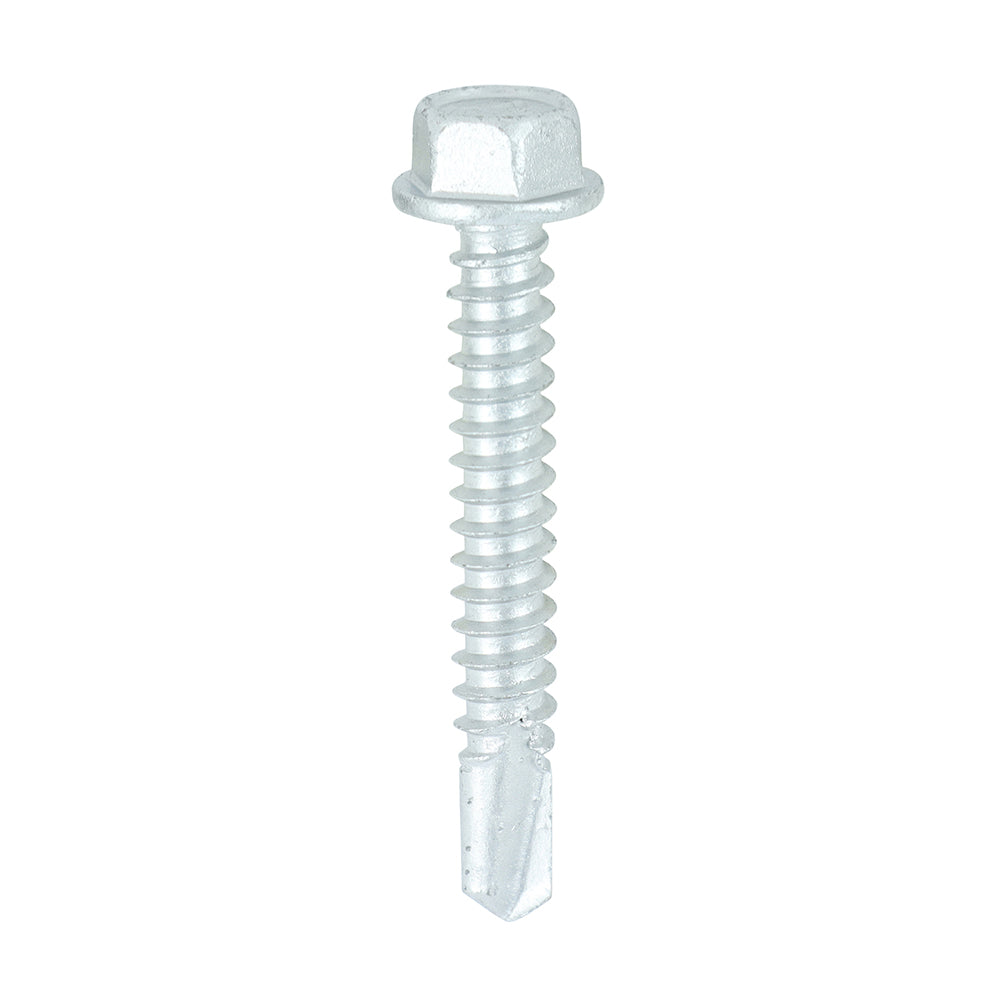 TIMCO Self-Drilling Light Section A2 Stainless Steel Bi-Metal Screws - 5.5 x 38 - Image