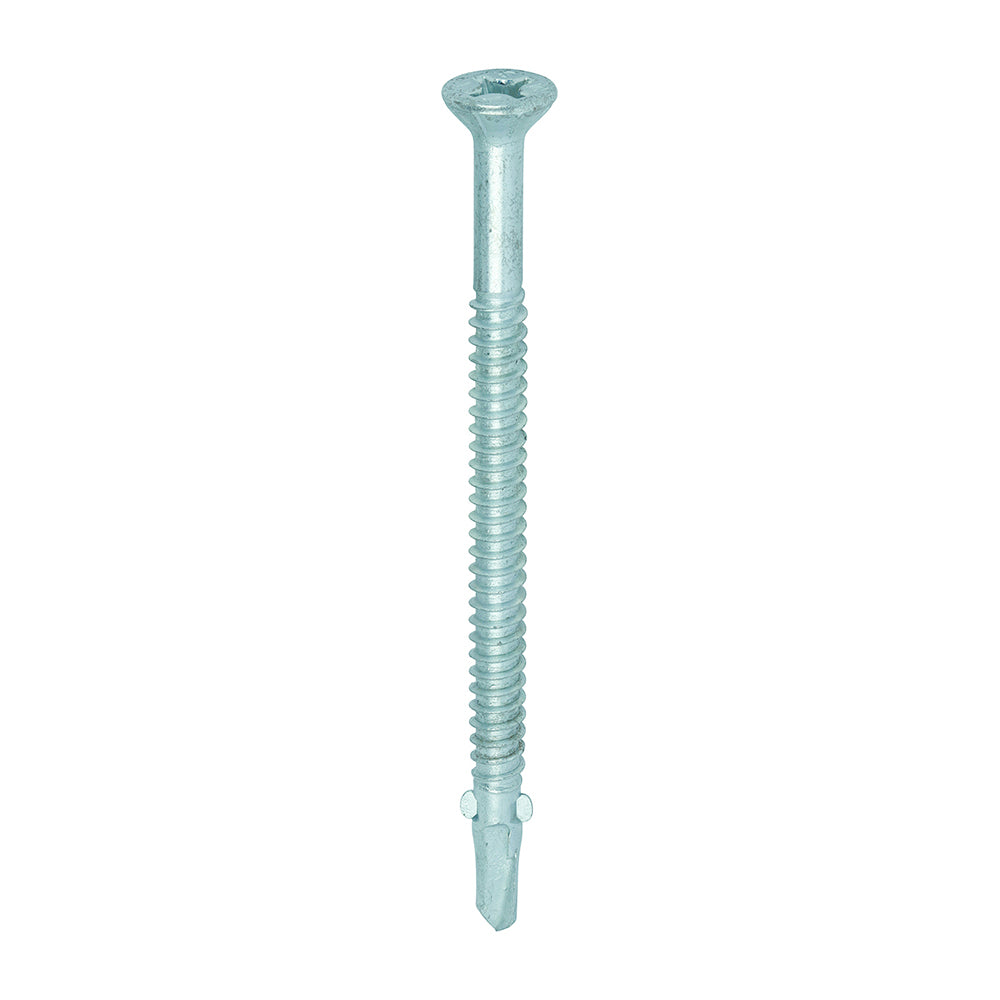 TIMCO Self-Drilling Wing-Tip Steel to Timber Light Section A2 Stainless Steel Bi-Metal Screws - 5.5 x 85 - Image