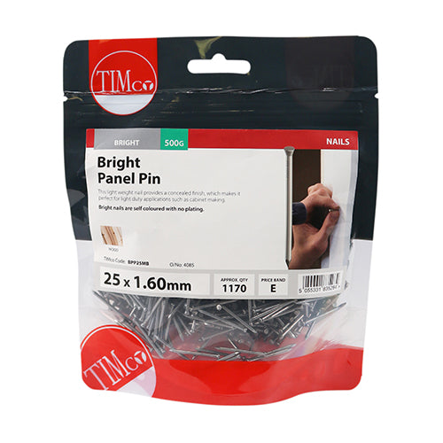 TIMCO Panel Pins Bright - 25 x 1.60 - Image