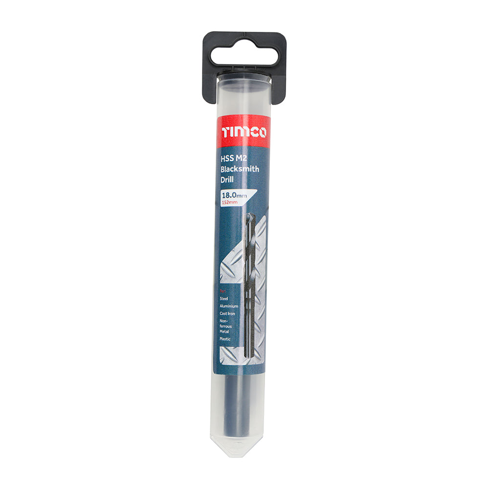 TIMCO HSS-M Blacksmith Drill Bit - 18.0mm - Image