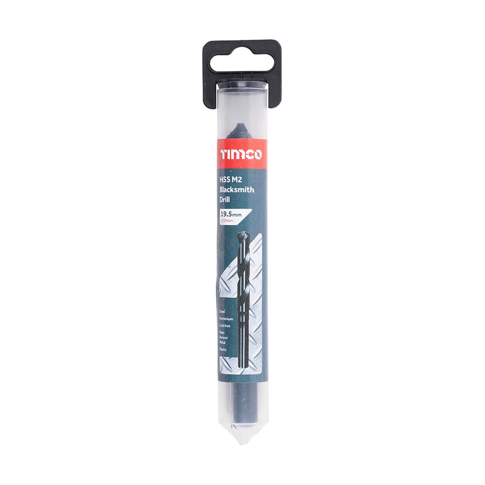 TIMCO HSS-M Blacksmith Drill Bit - 19.5mm - Image