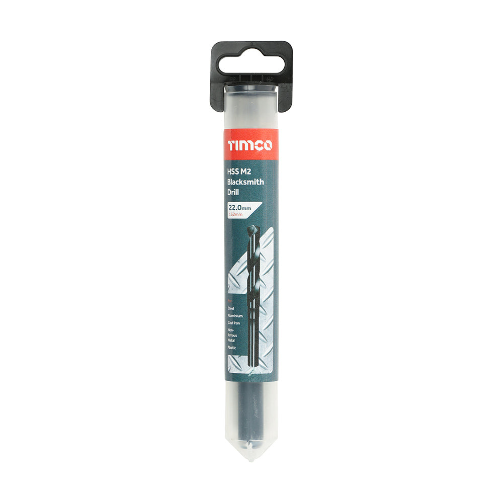 TIMCO HSS-M Blacksmith Drill Bit - 22.0mm - Image