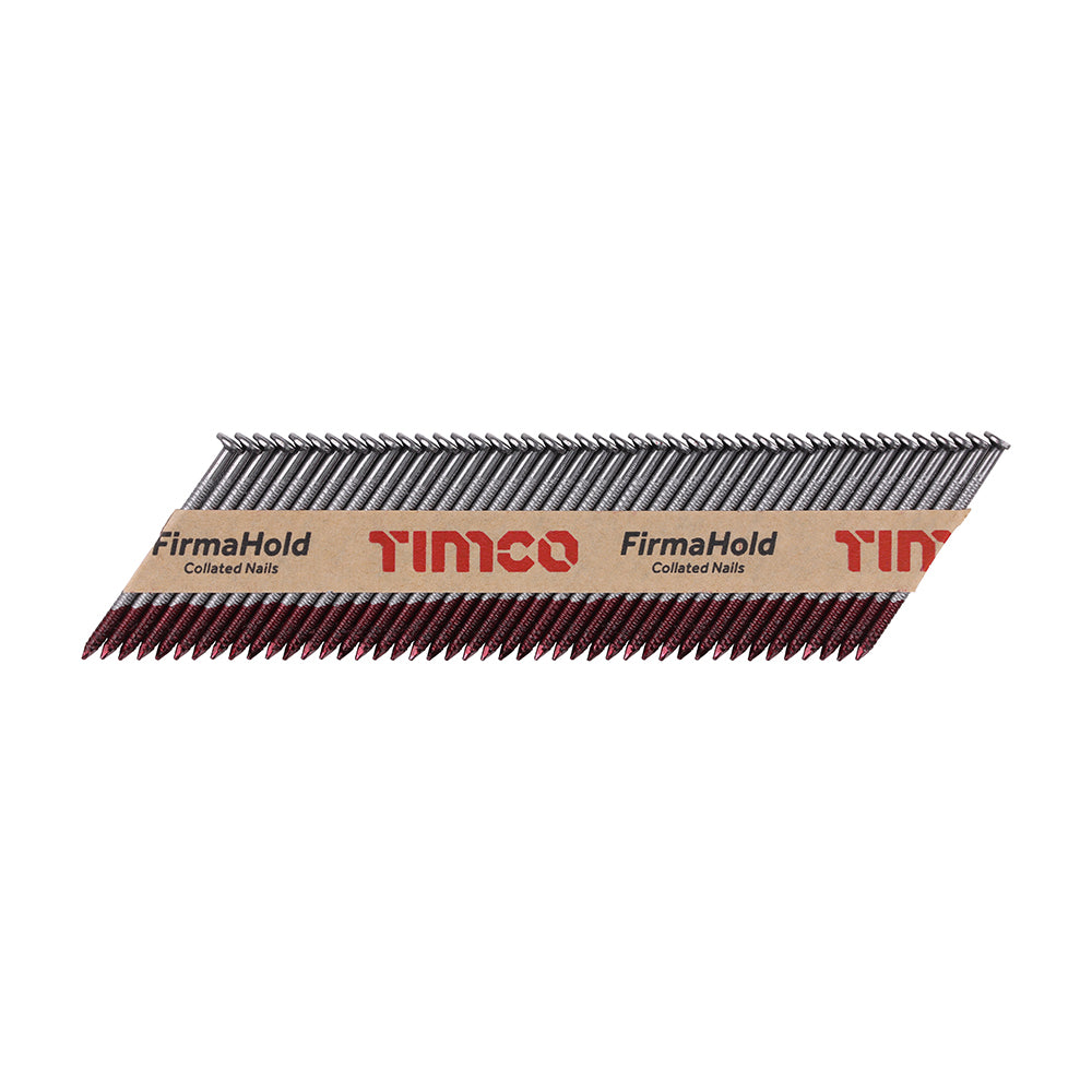 TIMCO FirmaHold Collated Clipped Head Ring Shank Bright Nails - 2.8 x 50 - Image