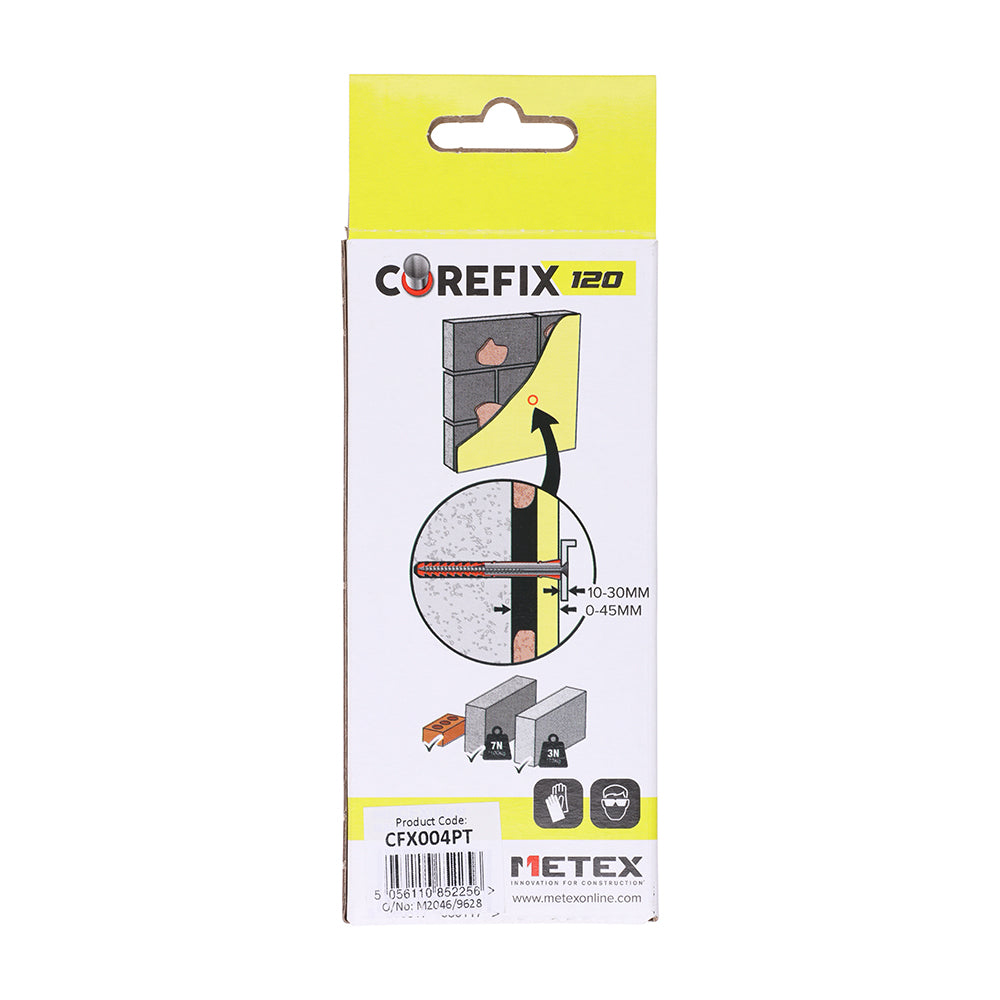 TIMCO Corefix 120 Dot & Dab Wall Fixing - 5.0 x 120 - Image