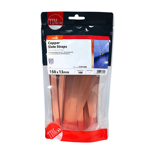 TIMCO Slate Straps Copper - 150 x 13 - Image