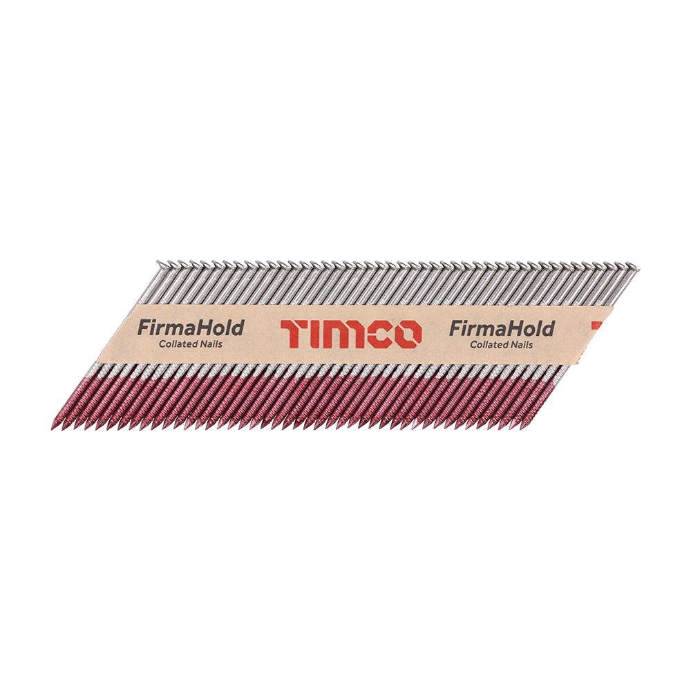 TIMCO FirmaHold Collated Clipped Head Ring Shank A2 Stainless Steel Nails - 2.8 x 63 - Image