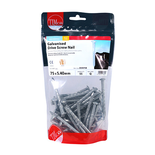 TIMCO Drive Screws Galvanised - 75 x 5.40 - Image
