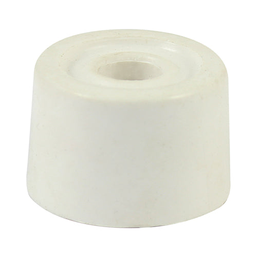 TIMCO PVC Door Stops White - 32 x 21 - Image
