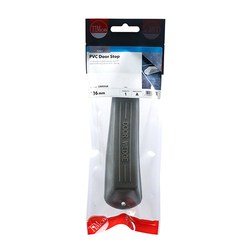 TIMCO PVC Door Wedge - 136 x 43 x 29 - Image