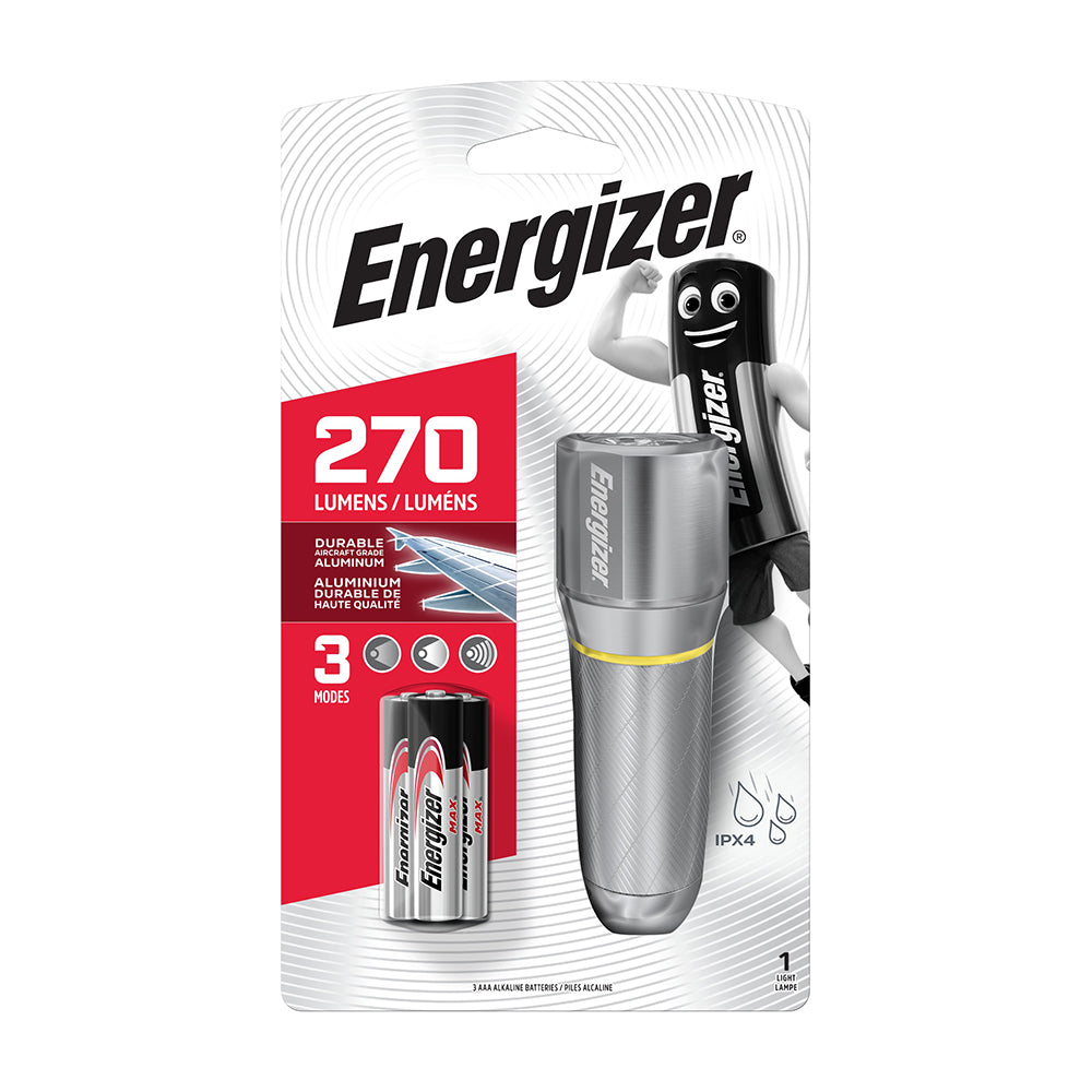 TIMCO Energizer® LED Vision HD Metal Handheld Torch - 270 Lumen - 270 Lumen - Image