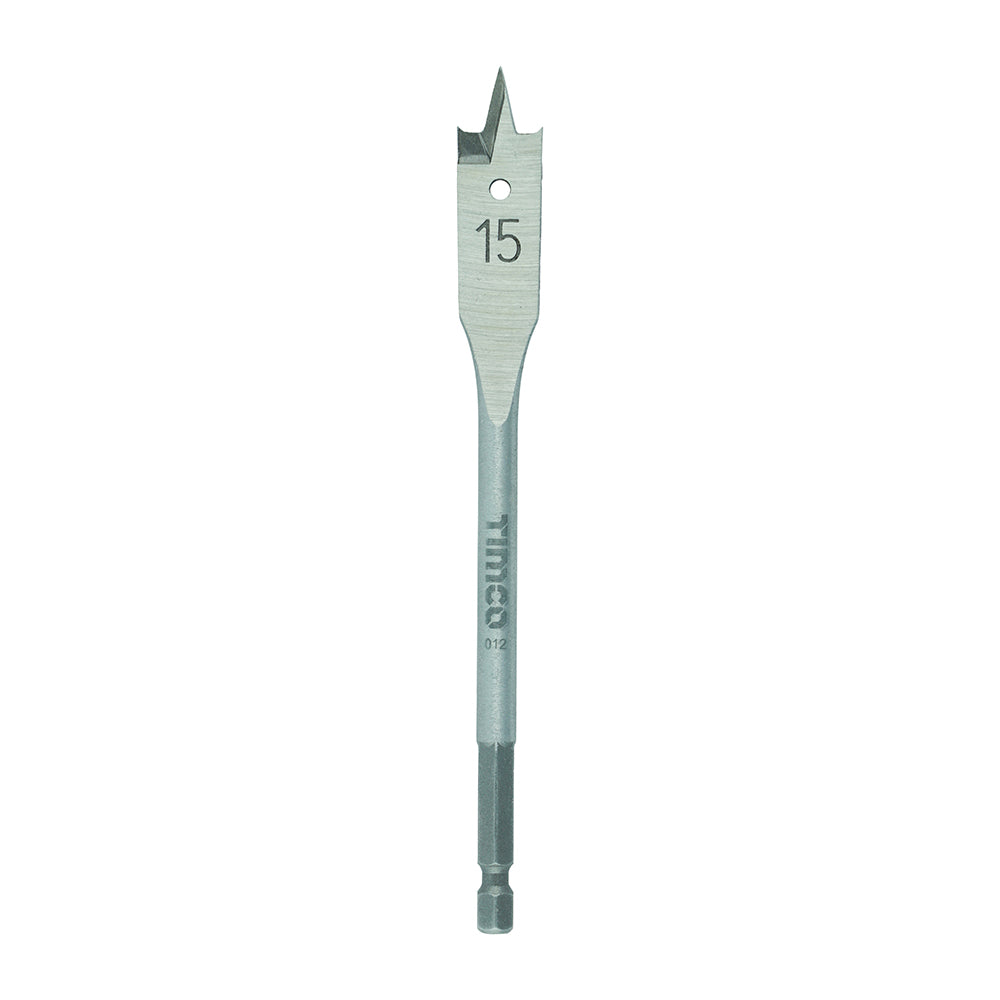 TIMCO Flat Wood Bits - 15.0 x 152 - Image