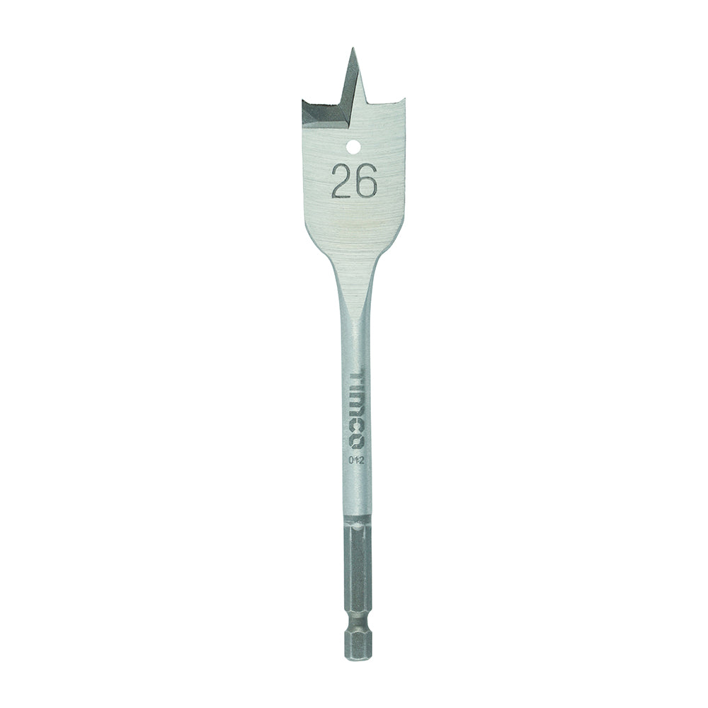 TIMCO Flat Wood Bits - 26.0 x 152 - Image