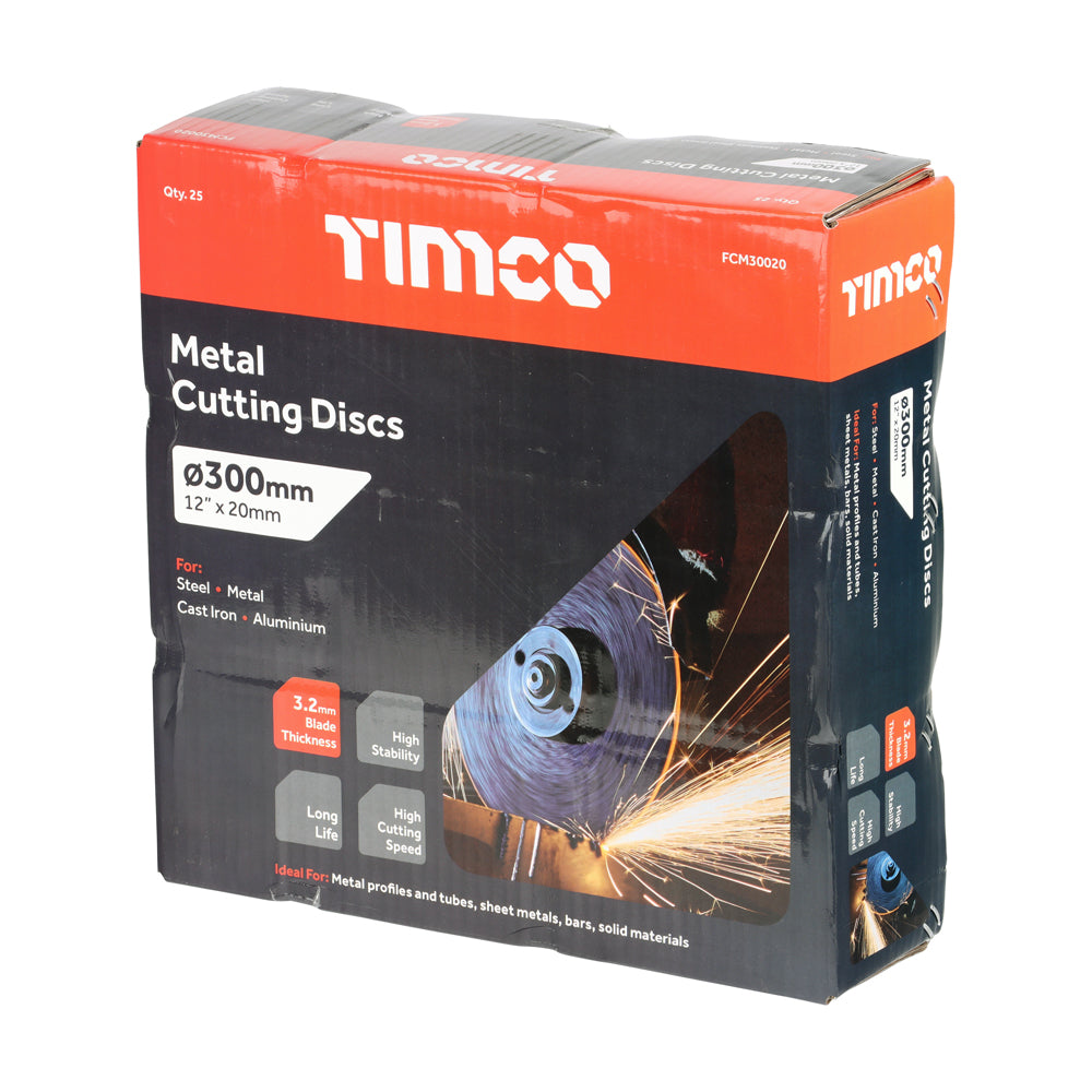 TIMCO B/Abrasive Flat Wheel Metal - 300 x 20.0 x 3.2 - Image