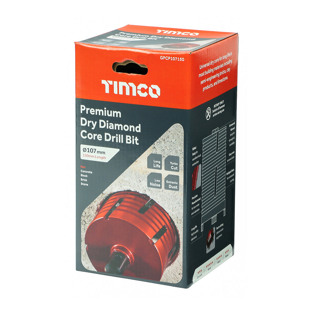 TIMCO Diamond GP Core Bit - 107 x 150mm - Image