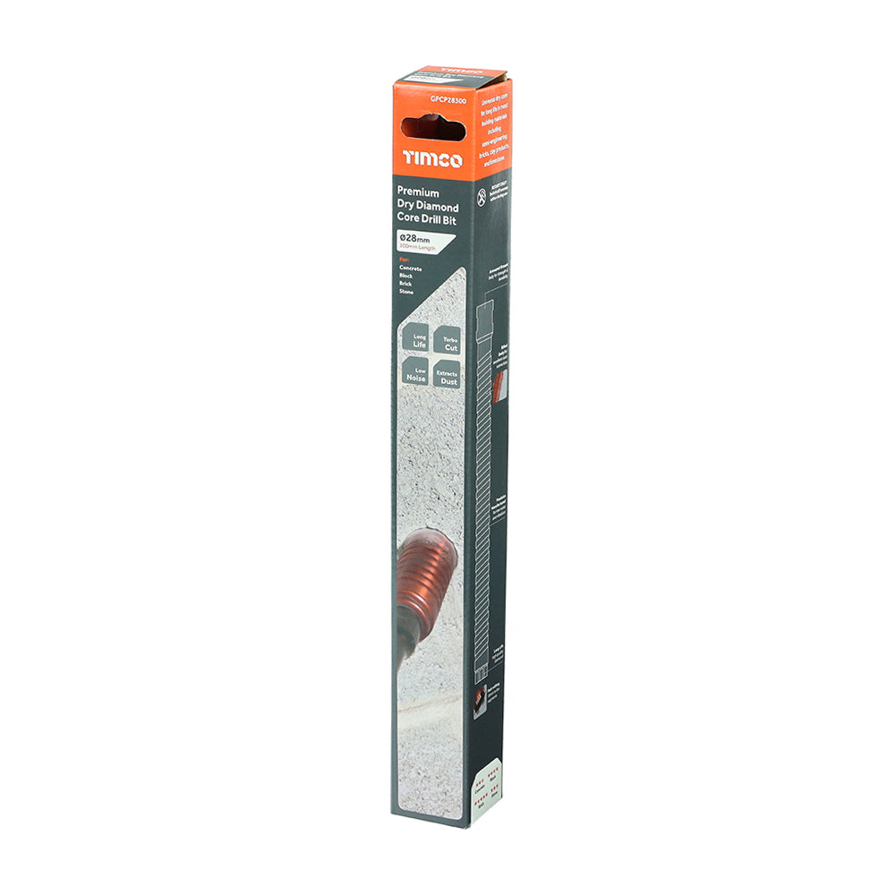 TIMCO Diamond GP Core Bit - 28 x 300mm - Image
