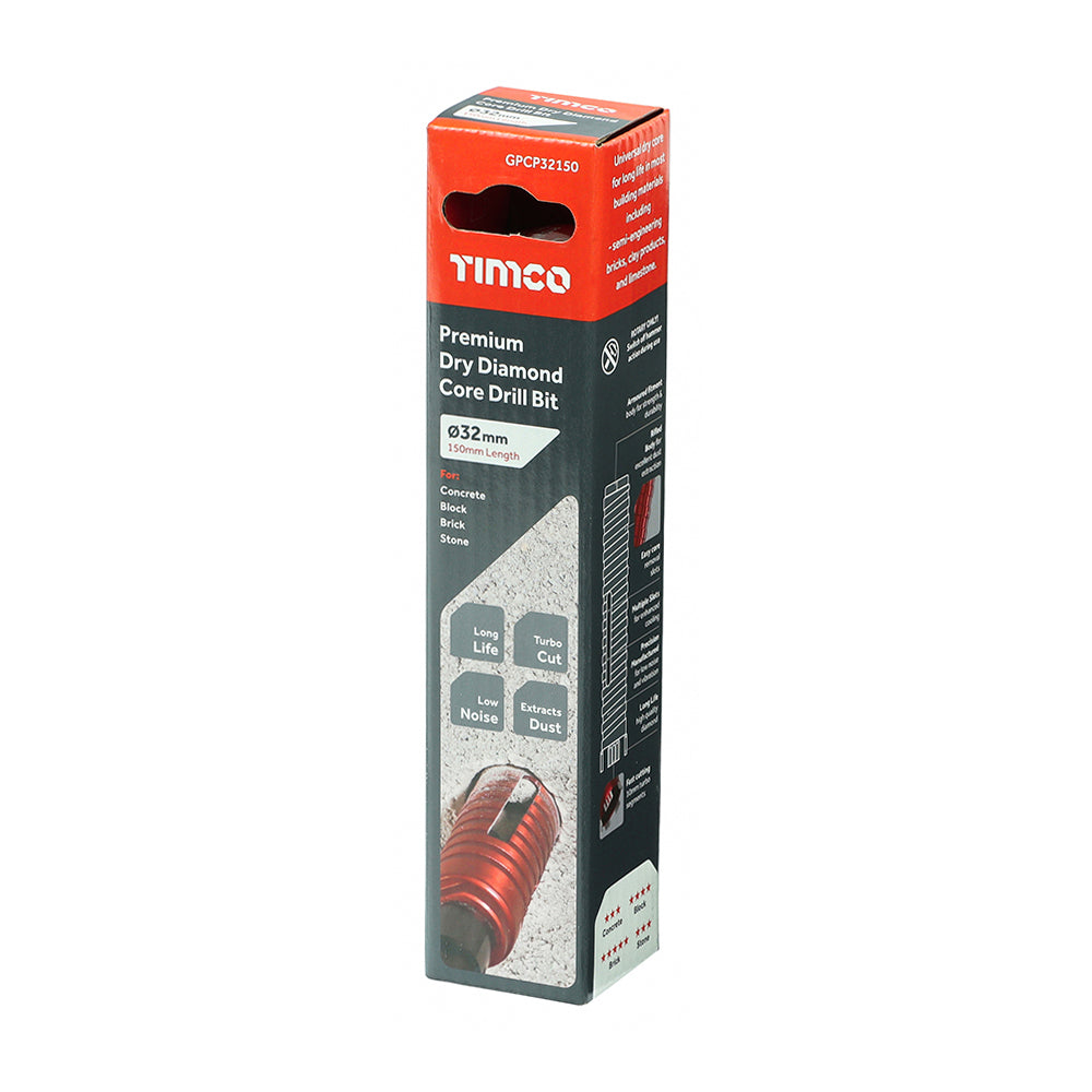 TIMCO Diamond GP Core Bit - 32 x 150mm - Image