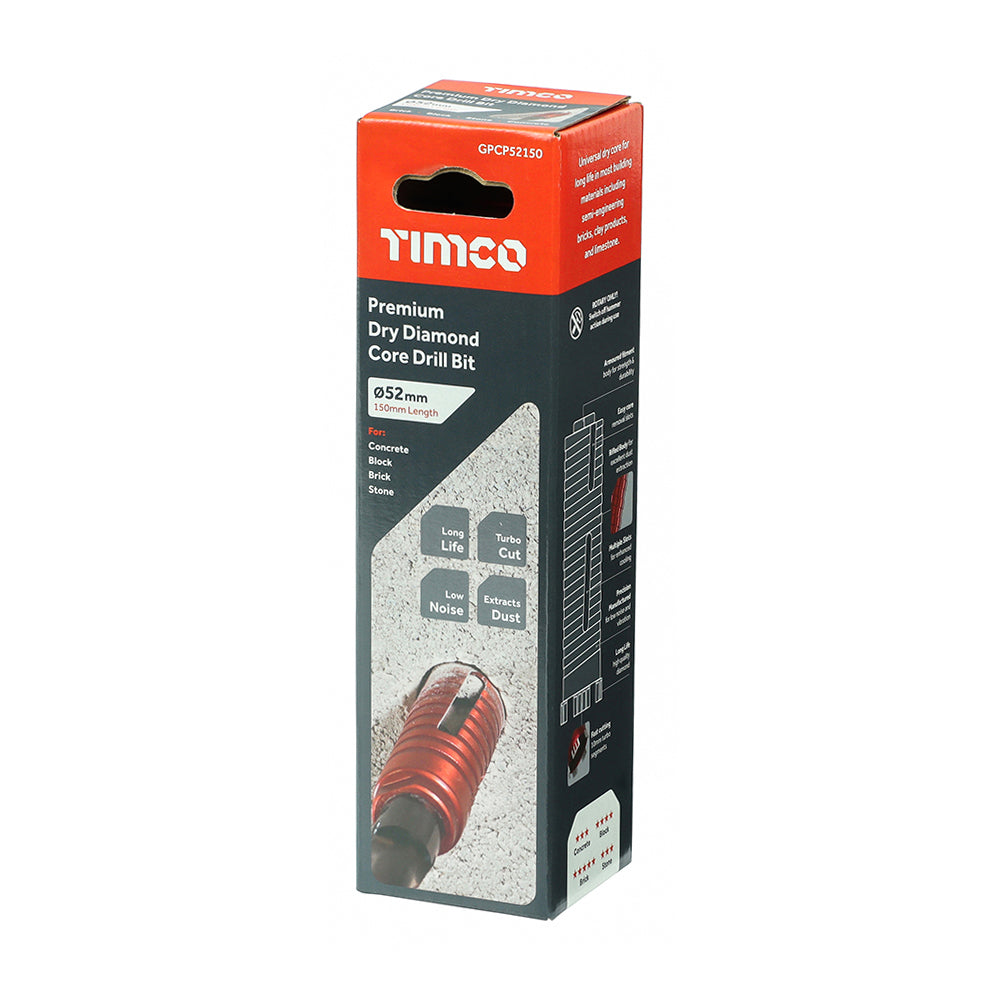 TIMCO Diamond GP Core Bit - 52 x 150mm - Image
